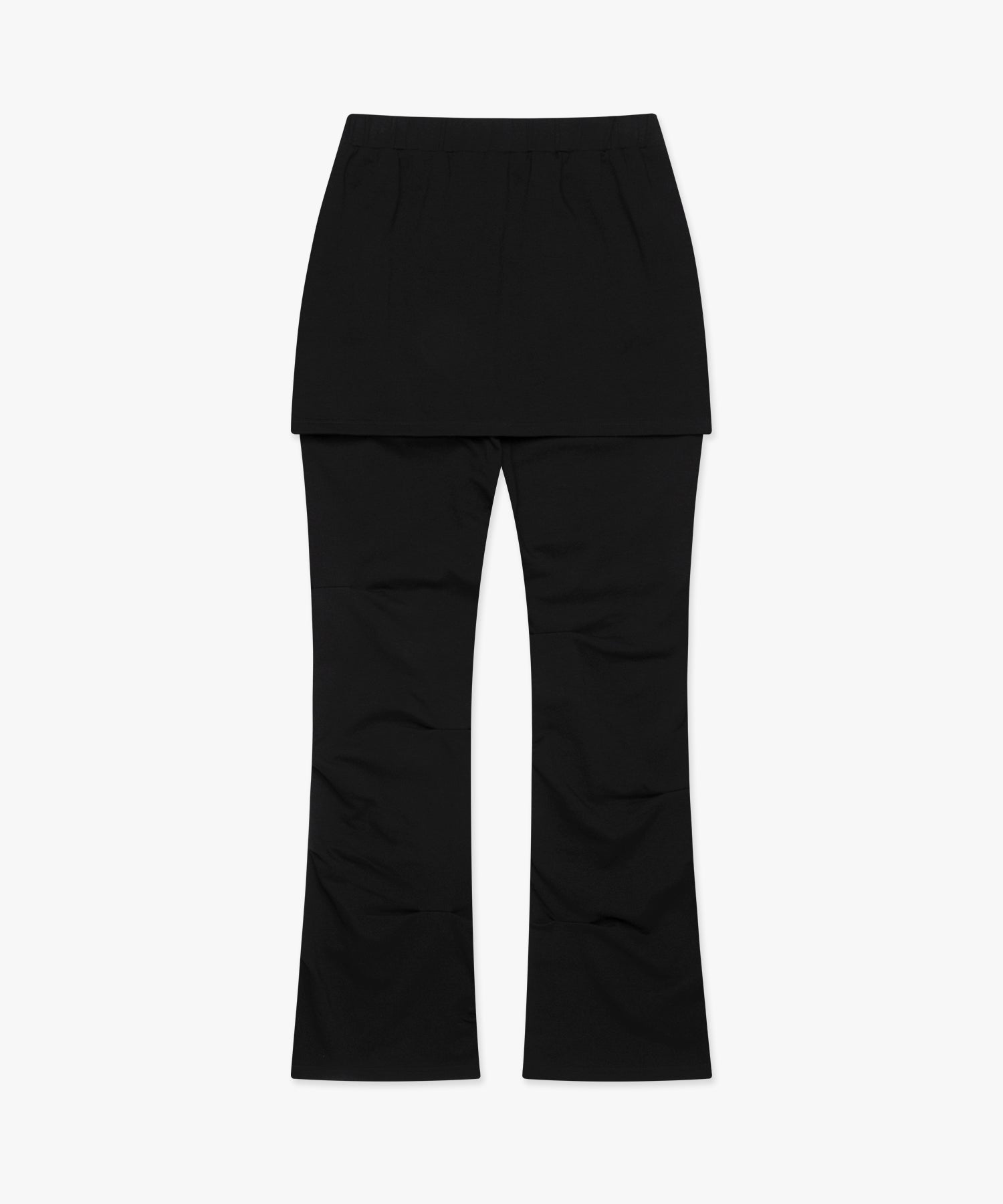 Layered Skirt Sweat Pants