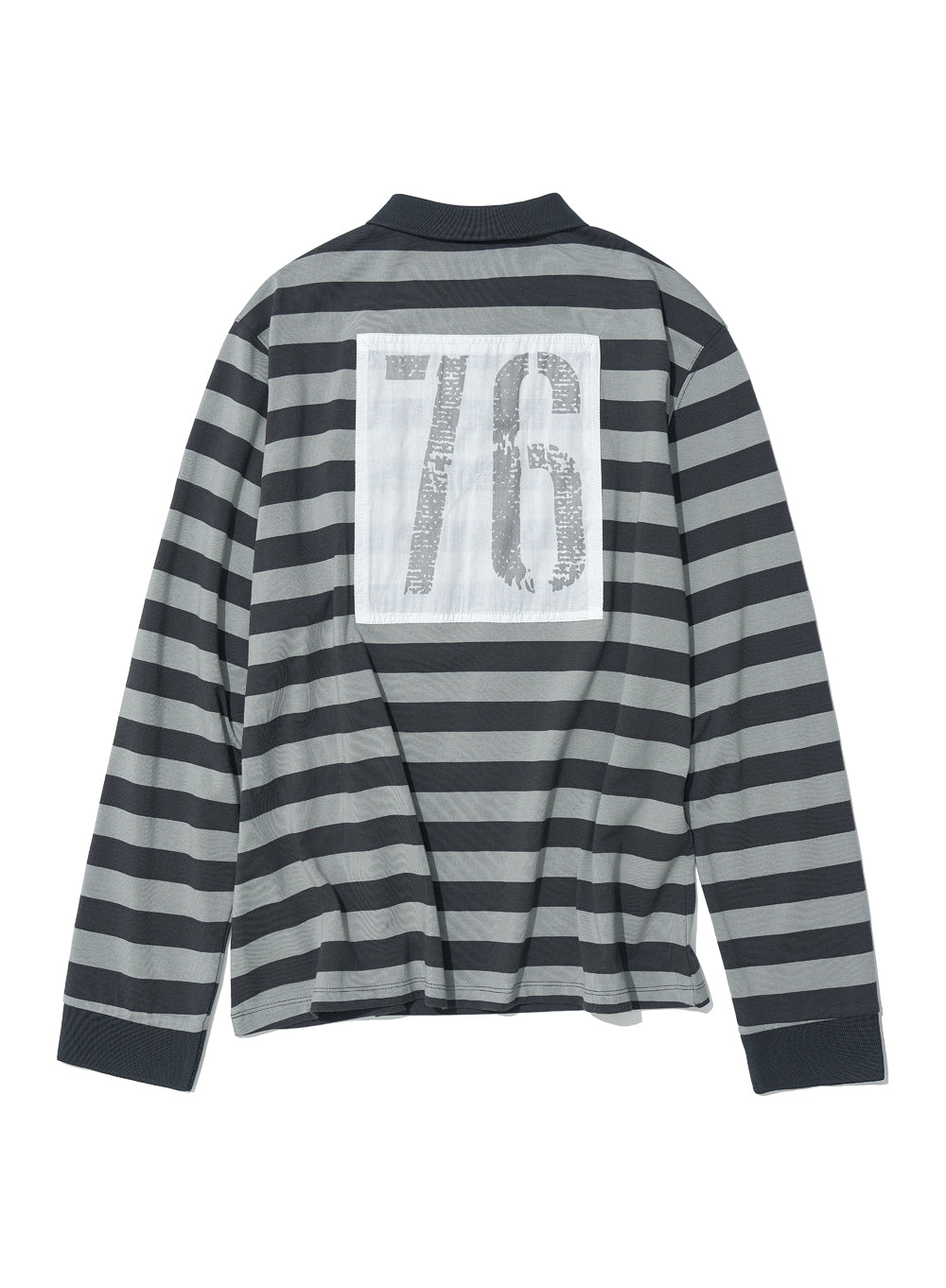 Team 76 Patch Stripe Polo Tee