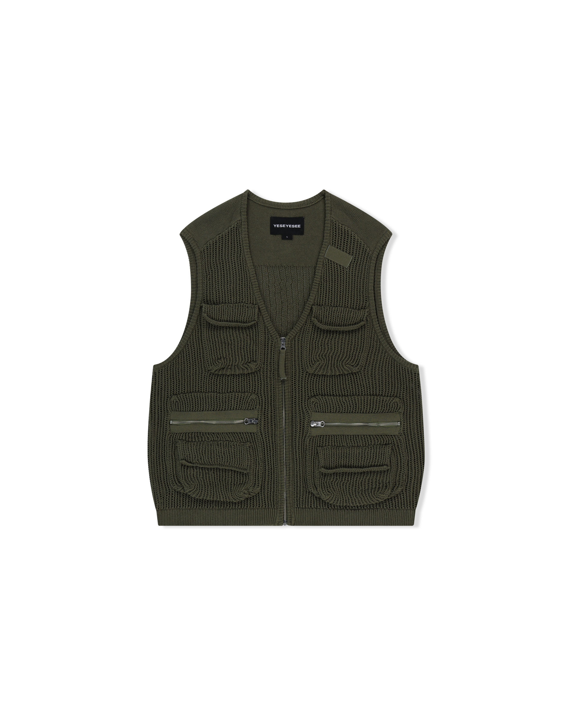 Knitted Utility Vest