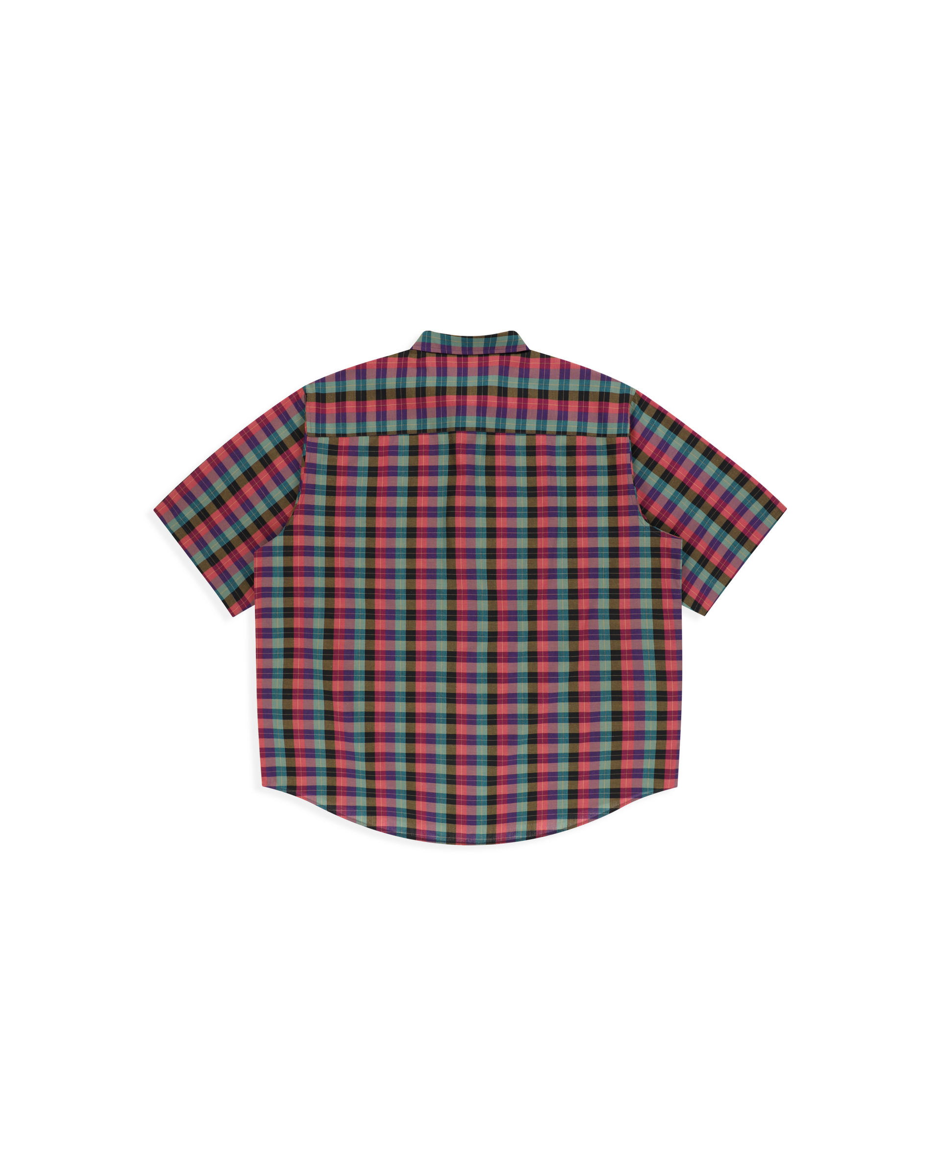 Y.E.S Short Sleeve Check Shirt