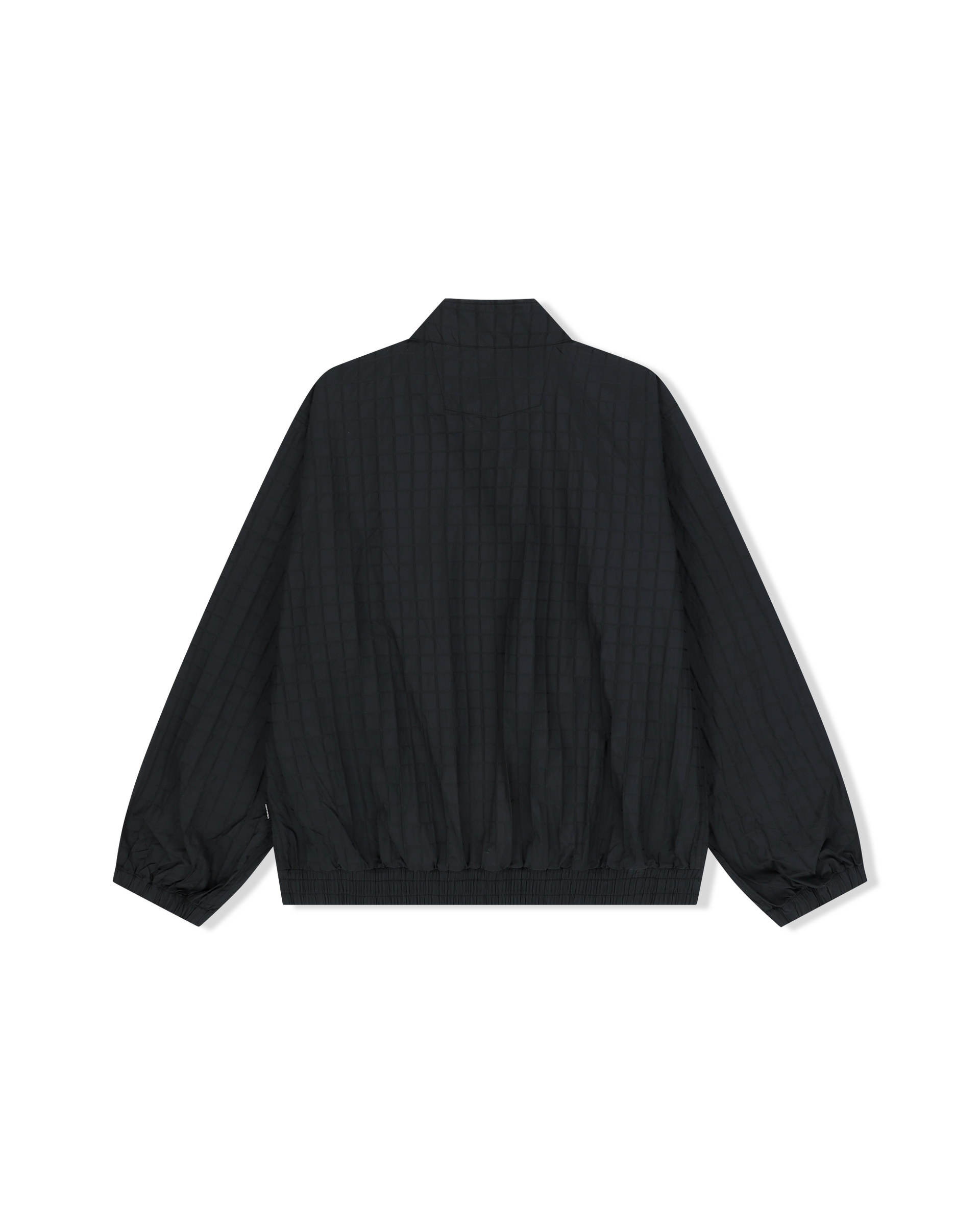 Windowpane Zip Blouson