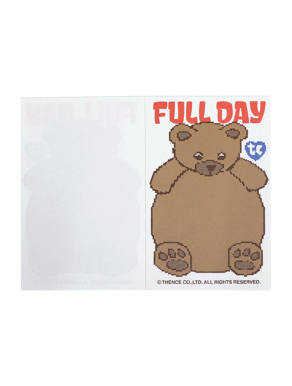 Memo Kit Pad Teddy